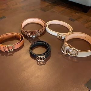 5 boutique belts
